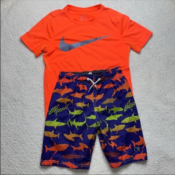 Swim Kids OP & Nike Swim Beach Pool Set Shark - Picture 2 of 9